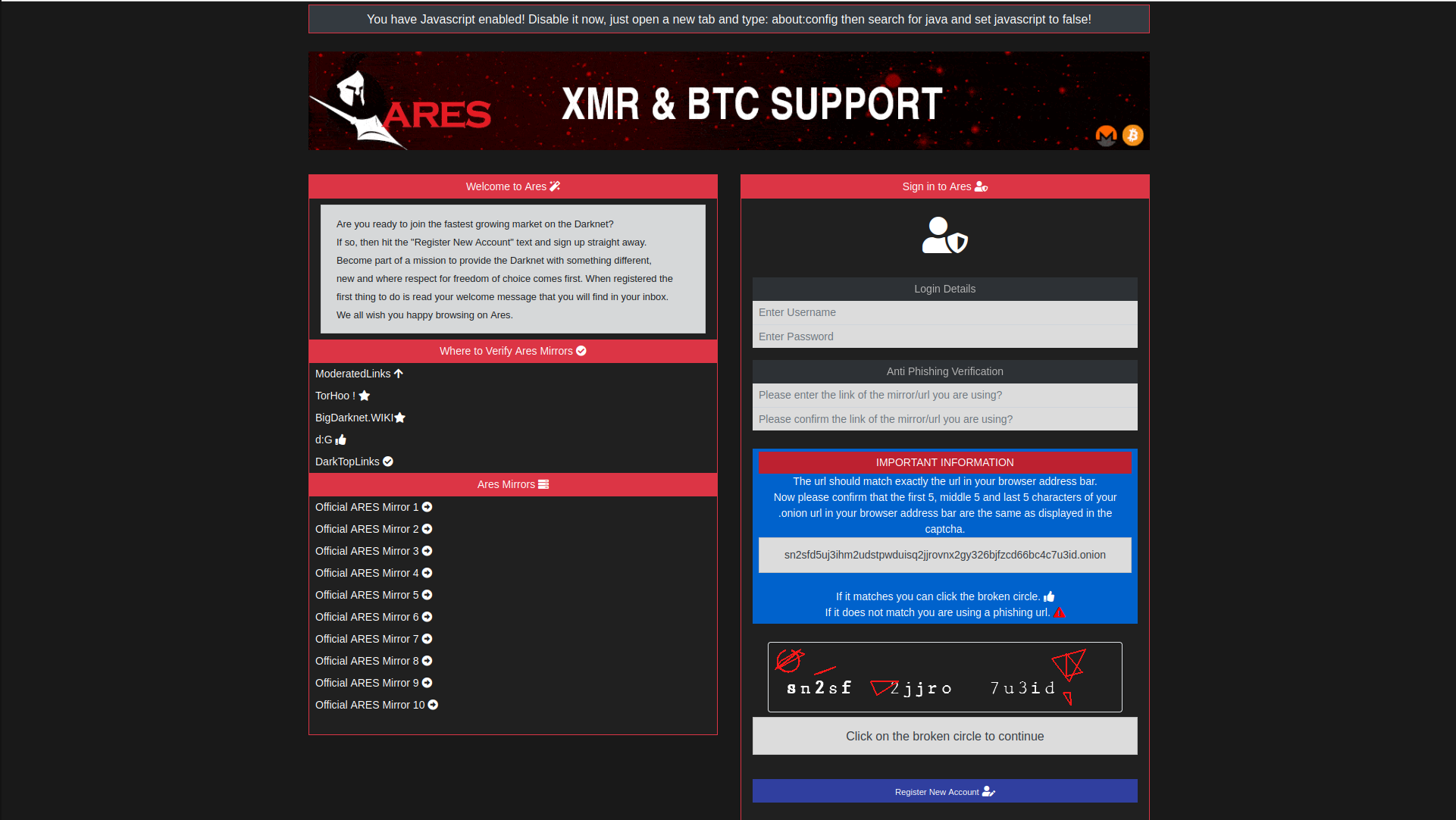 Login Page